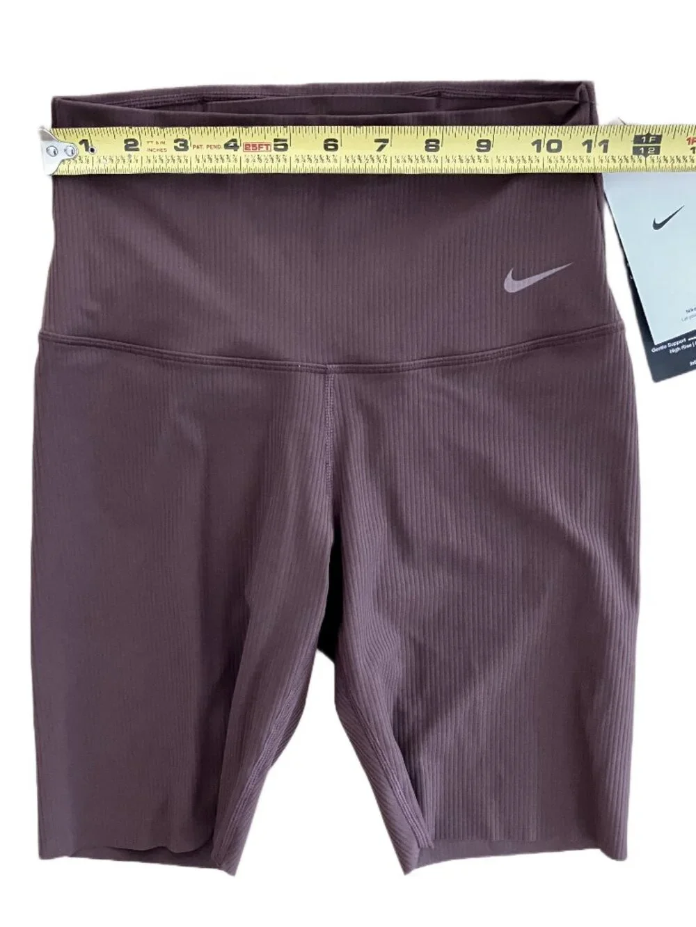 NWT Nike Zenvy Rib Gentle-Support High Waisted Women's S 8